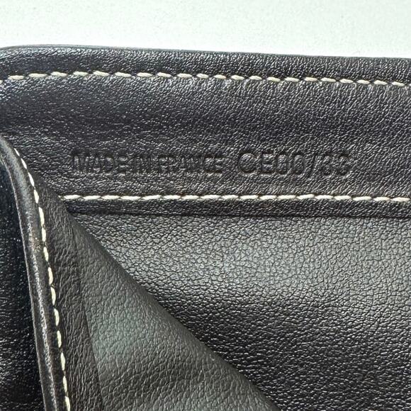 Celine Triomphe Canvas Macadam Compact Wallet - Picture 5 of 14